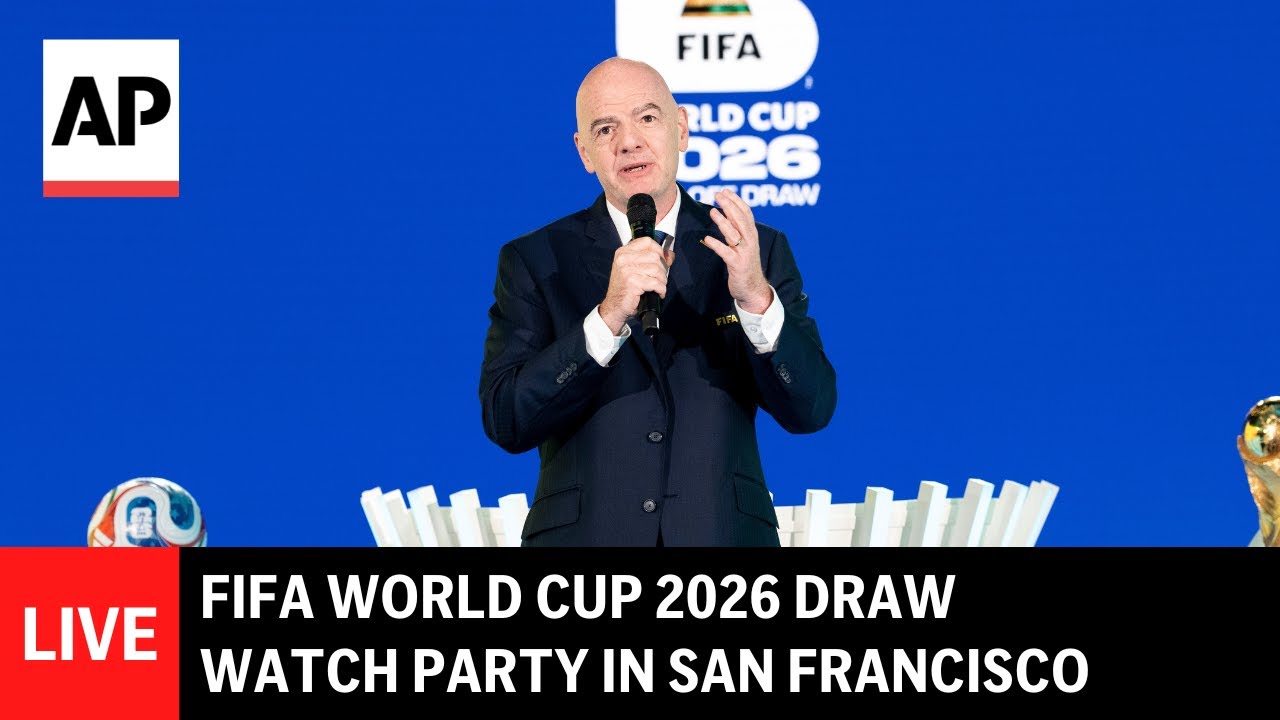 FIFA World Cup 2026 draw: LIVE watch party in San Francisco