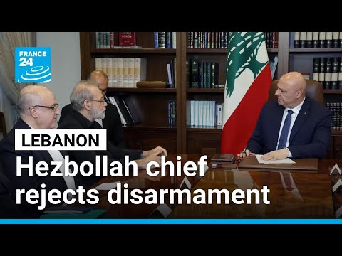 Hezbollah chief rejects disarmament, Lebanon to submit new plan by the end of the week • FRANCE 24