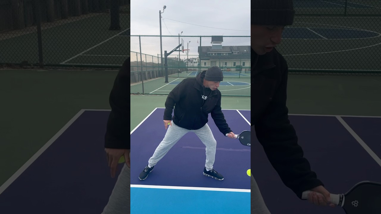 3.5 Level Player Struggling With Popping Up Dinks? #pickleballtips #pickleball #shorts