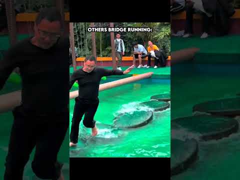 Crazy Chinese Running Bridge Challenge💀