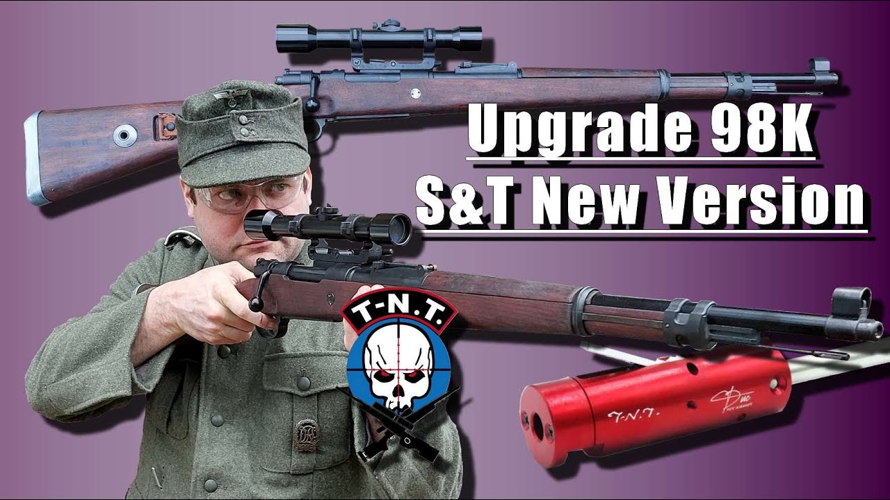 🛠️ Démontage et Upgrade du Mauser 98K S&T v2 avec kit TNT Studio - AIRSOFT