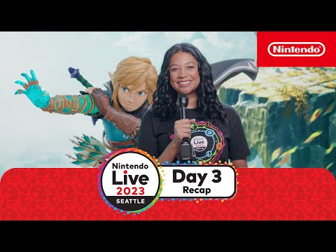 Nintendo Live 2023 - Day 3 Recap ft. The Legend of Zelda: Tears of the Kingdom, Kirby and more!