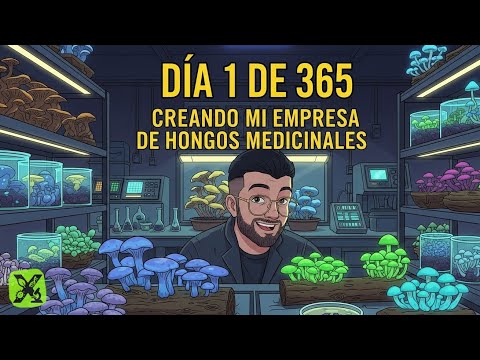 Día 1/365 creando mi empresa de Hongos Medicinales 🍄🏥🤯 ¿Exito o Fracaso?