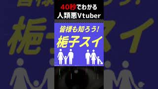 40秒でわかる人類悪Vtuber 梔子スイ #shorts  #vtuber