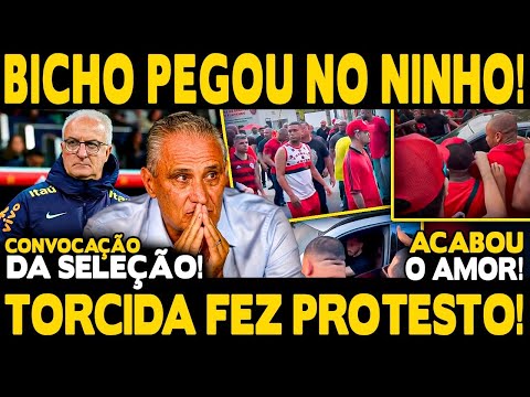 BICHO PEGOU NO NINHO! PROTESTOS DA TORCIDA! ARRASCAETA COBRADO! CLIMA ESQUENTOU! CONVOCAÇÃO E+