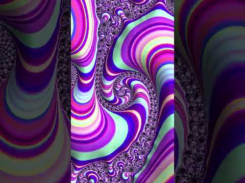 Arctic Vortex Dive #trippyart #hypnotic #trance #psytrance #trippy #spiral #art