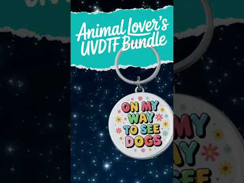 HUGE Pet Lover's UV DTF Bundle Reveal! (Dollar Event Sneak Peek)
