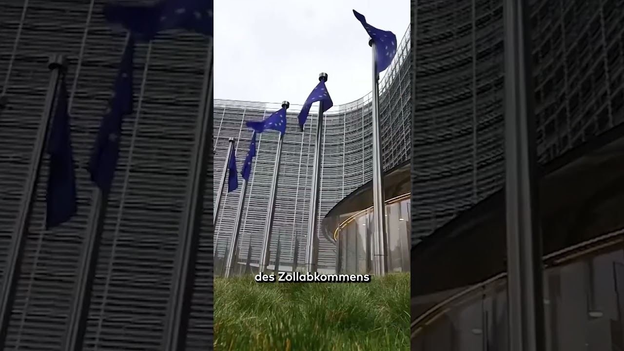 ZOLLCHAOS MIT USA: Trump kündigt 15 % Strafzölle an – EU setzt Abkommen aus shorts