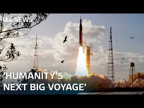 Watch in full - NASA's Artemis II astronauts blast off into space