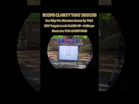 See Why Pro Shooters Swear by This! 2KM Tangets Look CLOSE--UP--Bullseye Shots Are TOO SATISFYING!