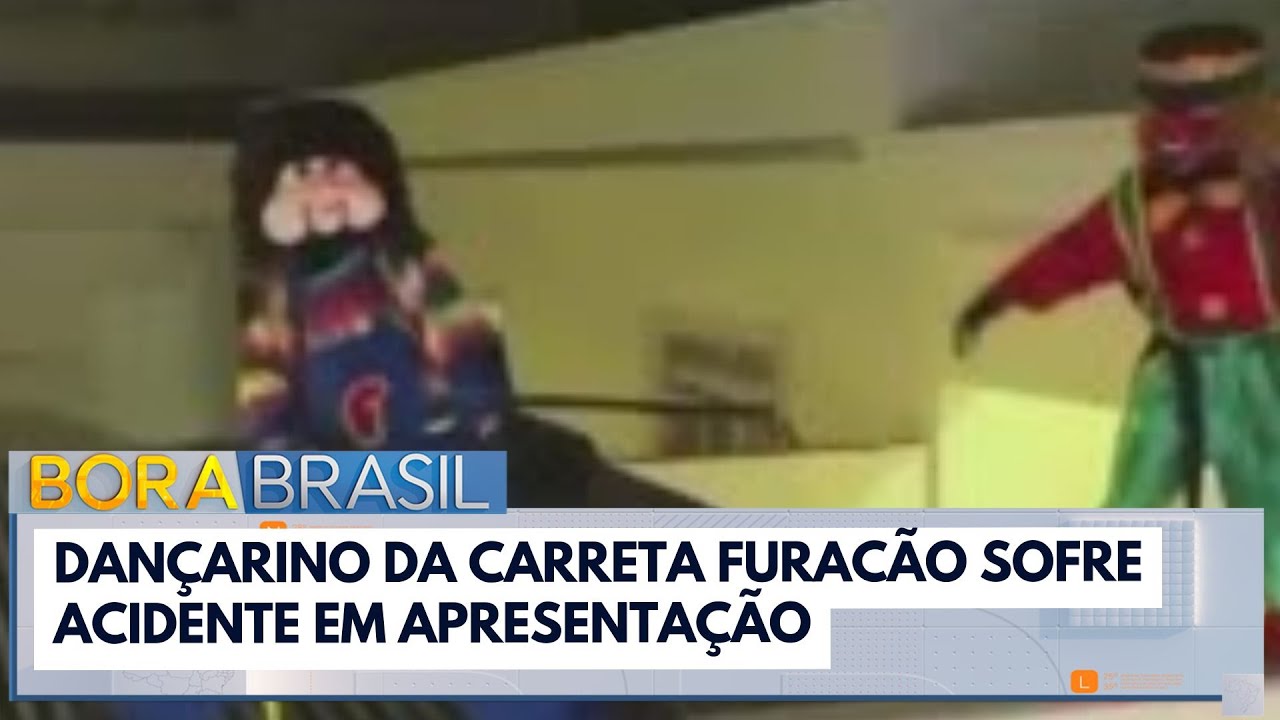 Dançarino da carreta furacão sofre acidente em apresentação