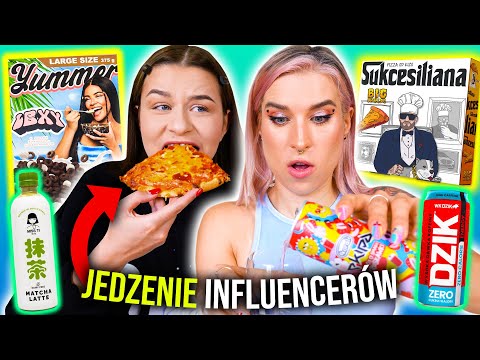 TESTUJEMY JEDZENIE INFLUENCERÓW! 😱 EKIPA, TEAM X, Quebo, Kizo z True Beauty | Agnieszka Grzelak Vlog