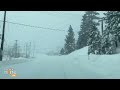 California Town Near Lake Tahoe Blanketed in Snow | News9  - 00:57 min - News - Video