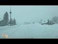 California Town Near Lake Tahoe Blanketed in Snow | News9
