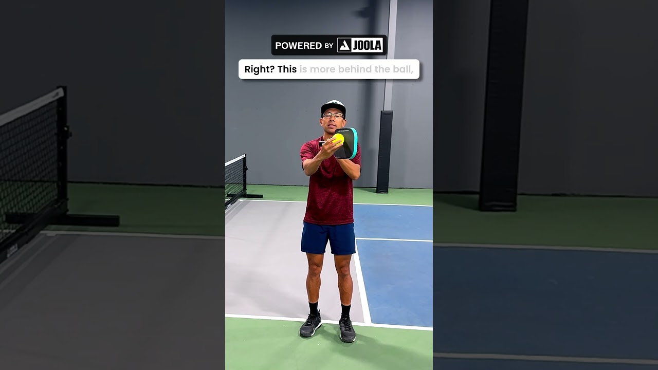 Backhand flick made easy with these 3 steps