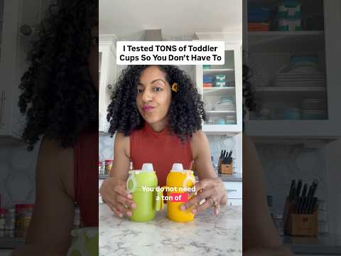 I Tested TONS of Toddler Cups so you Don’t Have to | Our Favorite Toddler Tumbler