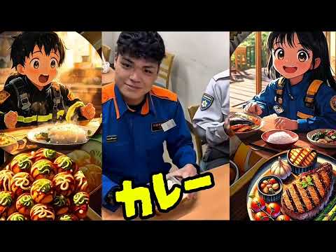 消防士の飯 Vol.13(消防士の今日のご飯に密着)「命を守る人たちは普段何を食べているのか?」【衣浦東部広域連合消防局】