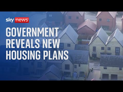 Government unveils plans to build more homes