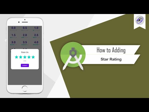 How to Adding Star Rating in Android Studio | AddingStarRating | Android Coding