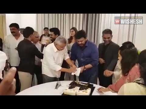 Chiranjeevi Birthday Celebrations with Family and Friends