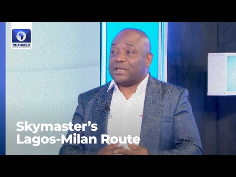 Image: Skymaster Services Kicks Off Lagos Milan Route (U)