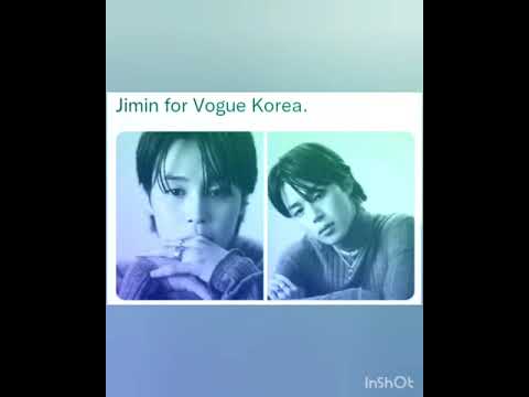 Jimin for Vogue Korea.
