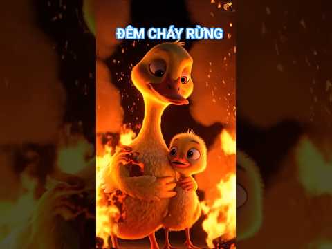 ĐÊM CHÁY RỪNG – The Night of Fire #littleduck #shortvideo #cute