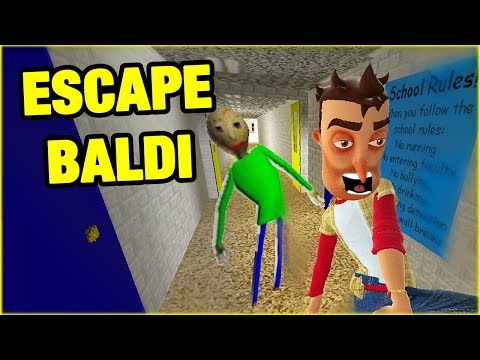 Escape Baldis School The Player Vs Baldi Gmod - roblox 2 player escape baldis school