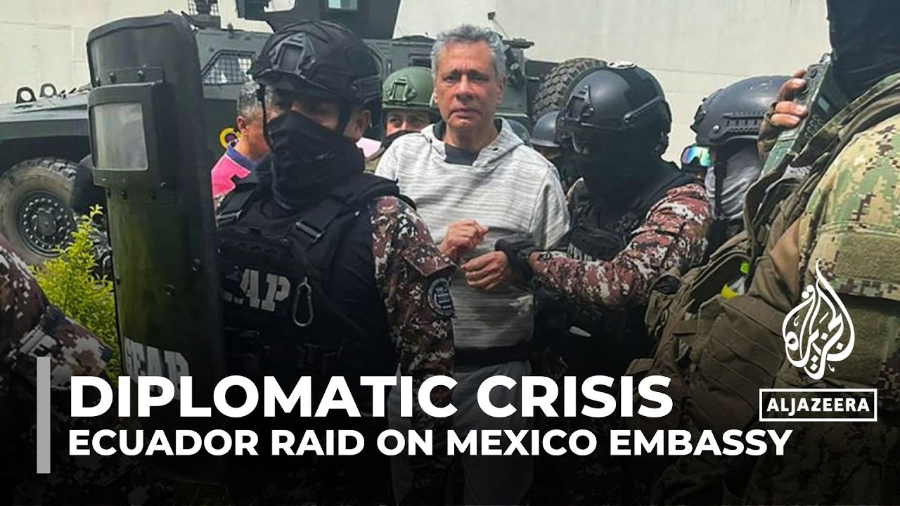 Latin American countries condemn Ecuador raid on Mexico embassy