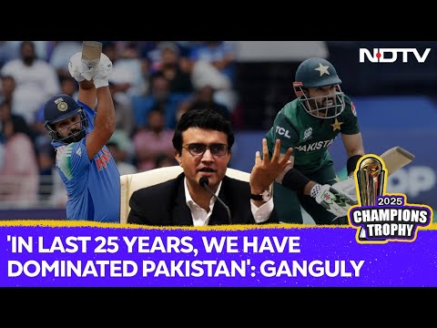 Sourav Ganguly On India Vs Pakistan Clash In Dubai: 'In Last 25 Years, We Have Dominated Pakistan'