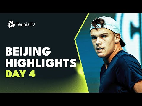 Alcaraz vs Musetti; Ruud, Sinner, Rune Feature | Beijing 2023 Highlights Day 4