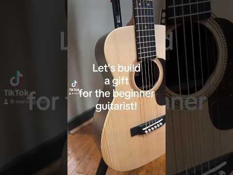 Check out our gift guide suggestions for a beginner guitarist! #martinguitar #giftguide #guitar