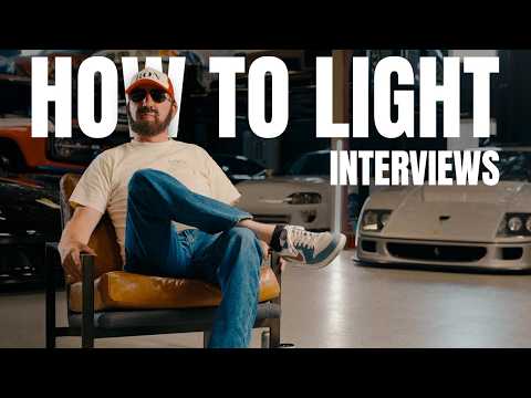 Cinematic Garage Setup: Lighting Mastery with Music Bed