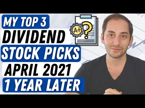 My Dividend Stock Picks 1 Year Later: WAS I RIGHT?! | April 2021 Stock Picks Reviewed | Ep. 13