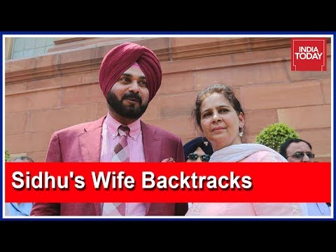 Sidhu's wife damage control, 'Revere Capt. like father'; Sushma's quip