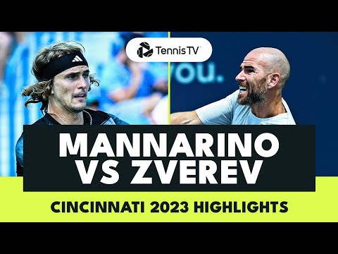 Alexander Zverev vs Adrian Mannarino Quarter-Final | Cincinnati 2023 Highlights