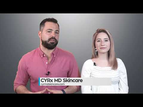 CYRx MD Skincare is a medical-grade skincare system developed by Dr. Steven Cyr and wife LeAnn Cyr.