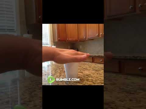 The self-healing styrofoam cup