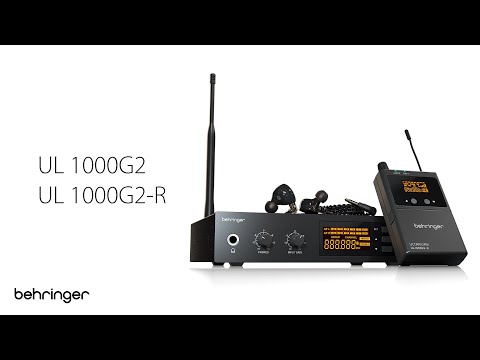 Perform Cable-Free and Hassle-Free with the Behringer UL 1000G2 and UL 1000G2-R