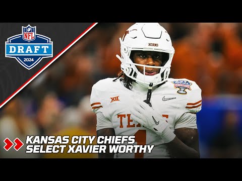 Kansas City Chiefs Select WR Xavier Worthy | 2024 NFL Draft | PFF - BVM ...