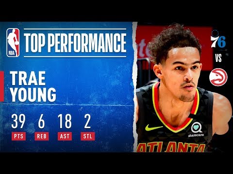 Trae Young Records CAREER-HIGH 18 Dimes