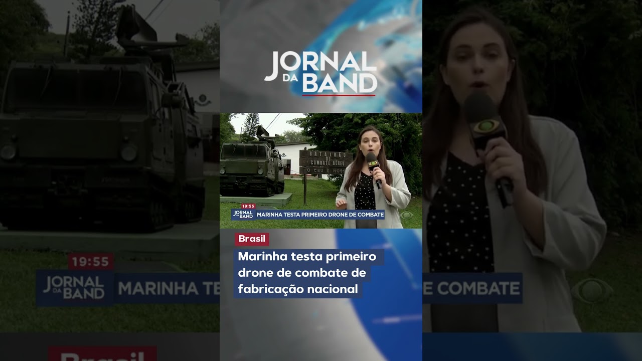 Marinha testa primeiro drone de combate de fabricação nacional  TV Online Marinha testa primeiro drone de combate de fabricação nacional