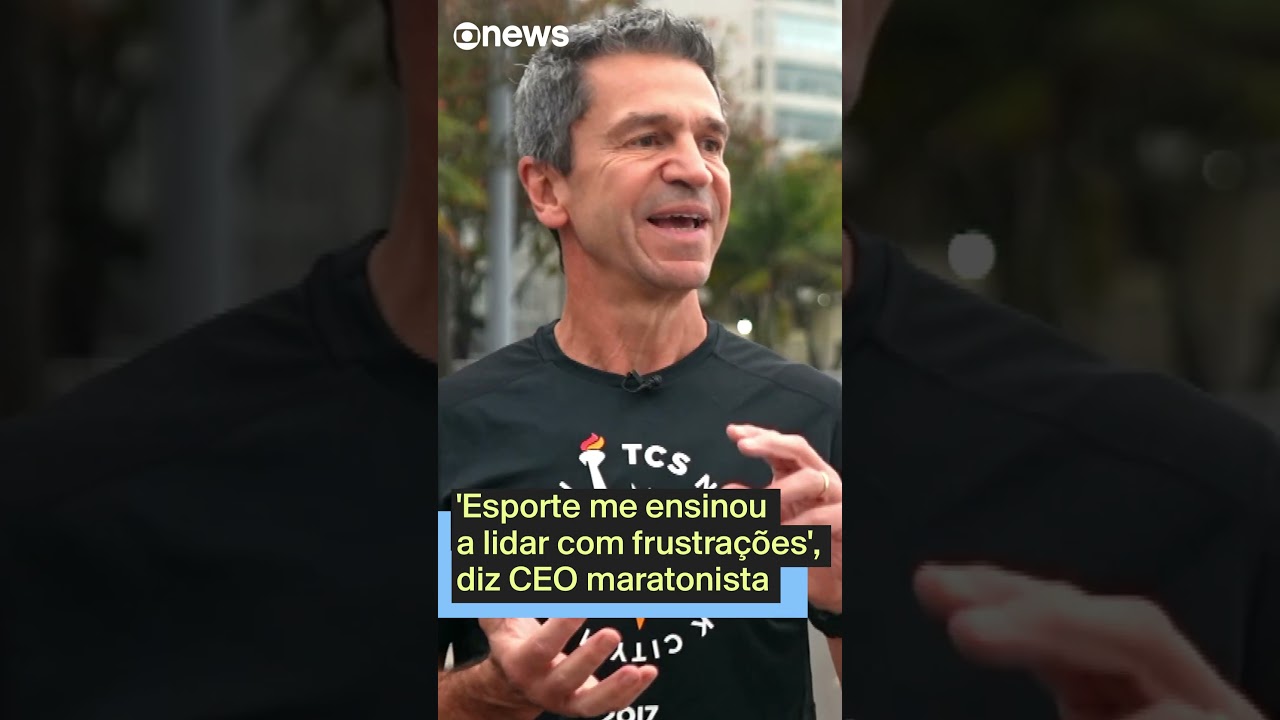 Esporte me ensinou a lidar com frustrações diz CEO maratonista