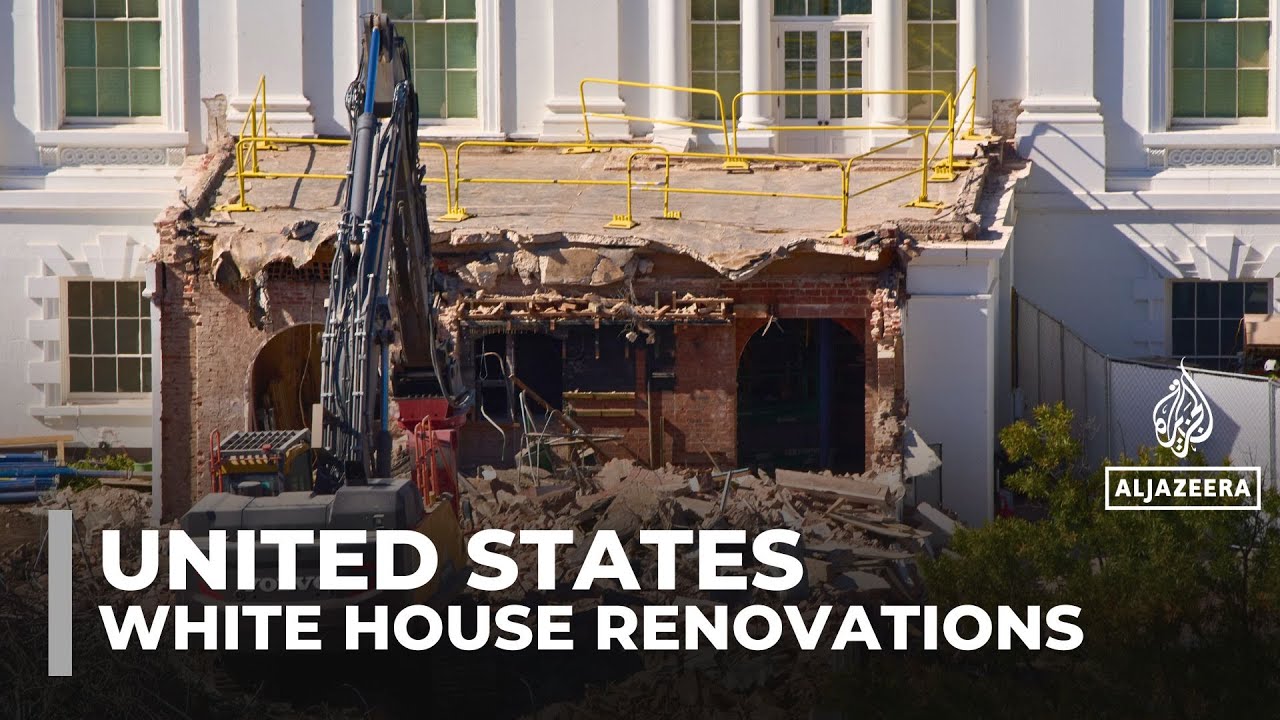 Trump’s $300m White House ballroom project sparks controversy after East Wing demolition