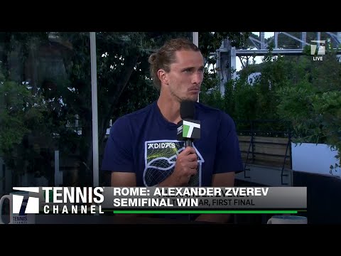 Alexander Zverev On Coming Back After Injury | 2024 Rome Semifinals