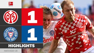 MAINZ 05 — HOLSTEIN KIEL | Highlights | Matchday 28 – Bundesliga 2024/25