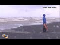 Cyclone Michaung Strikes Machilipatnam: Visuals of Moderate Rain and Gusty Winds at the Beach |News9  - 02:21 min - News - Video