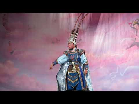 【台湾藝華園戲劇團】15/2/19 新加坡韮菜芭城隍庙《青竹丝》15 中场 陈玄宙演出安禄山获得好评