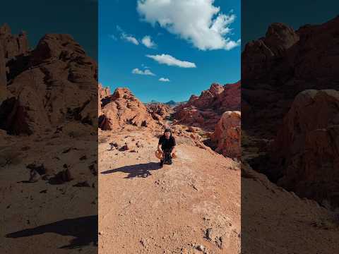 The desert showed off yesterday. 🔥Valley of Fire, Nevada.Shot something special. #MusicVideo