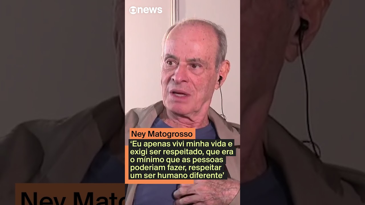 Eu apenas vivi minha vida e exigi ser respeitado diz Ney Matogrosso